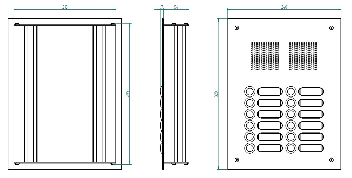 Türstation V2A TS 788 2-6